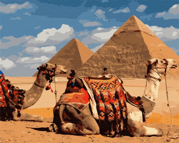 Картина по номерам Символы Египта PBS30893 40х50 см Brushme 