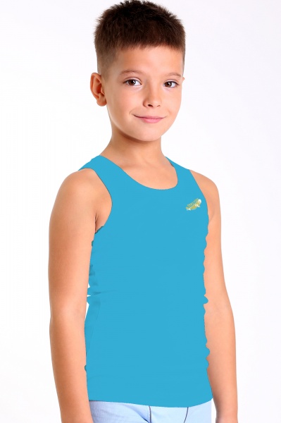 Майка для хлопчиків KOSTA р.134–140 блакитний 1948-4 