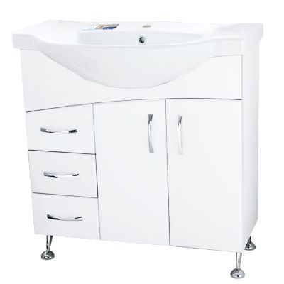 Тумба з умивальником Сансервіс Libra LR-80 80 см біла