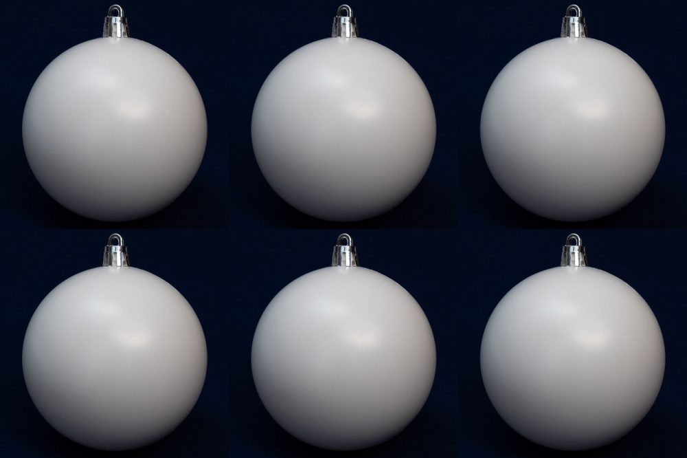 Набор елочных шаров 892210 d 80 мм 6 шт./уп.