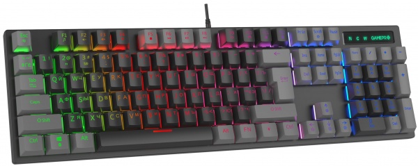 Клавіатура ігрова GamePro (MK105R) black 