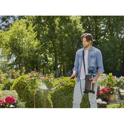 Обприскувач акумуляторний Gardena EasyPump помповий з латунним соплом 5 л