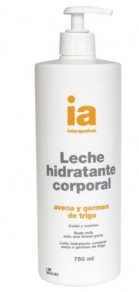 Молочко для тіла Interapothek з екстрактом вівса 750 мл