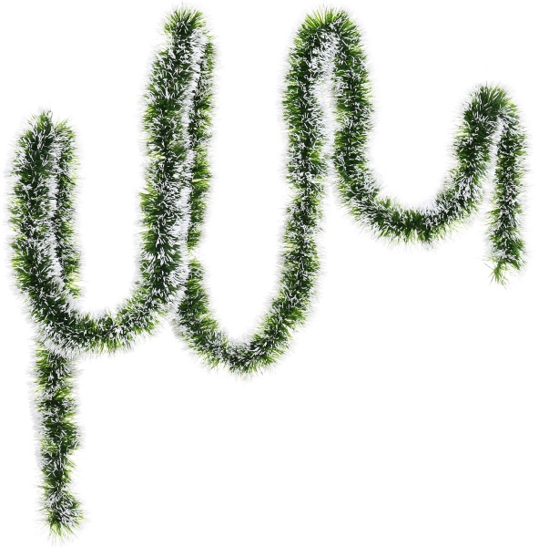 Дождик новогодний элит 7 3 м зеленый/салатовый/белый