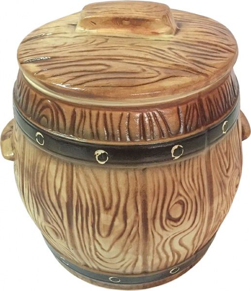 Ємність для соління з кришкою керамічна 15 л 