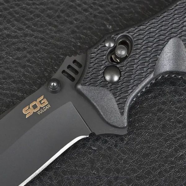 Ніж SOG Vulcan Black TiNi VL-11