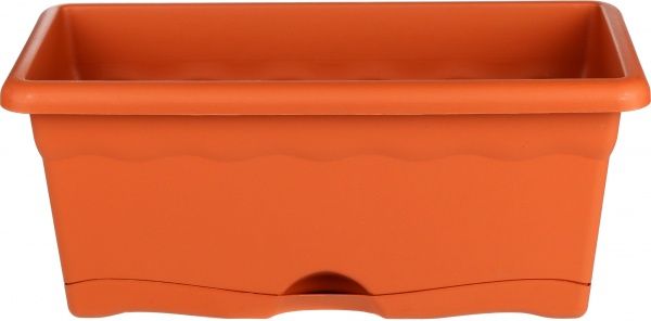 Ящик балконний Plastiken Terra Jardinera теракот прямокутний 8л (7550 Ter) теракот 