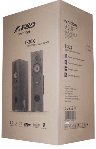 Акустическая система F&D T-30X 2.0 black 