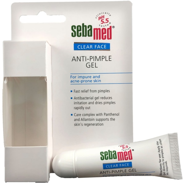 Гель день-ночь Sebamed против угрей 10 мл