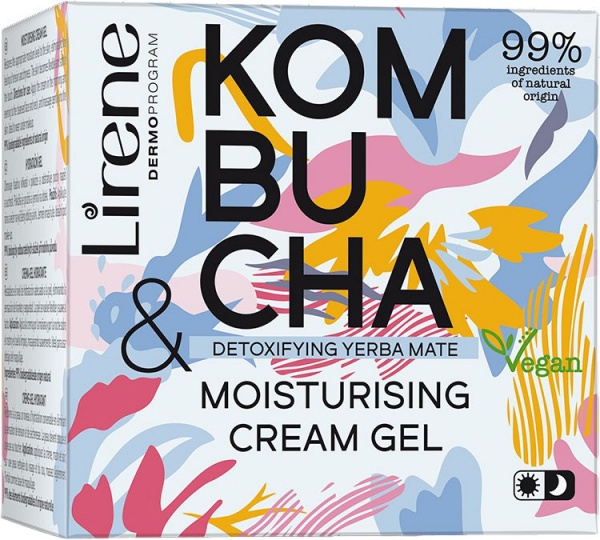 Крем-гель Lirene увлажняющий Комбуча 50 мл