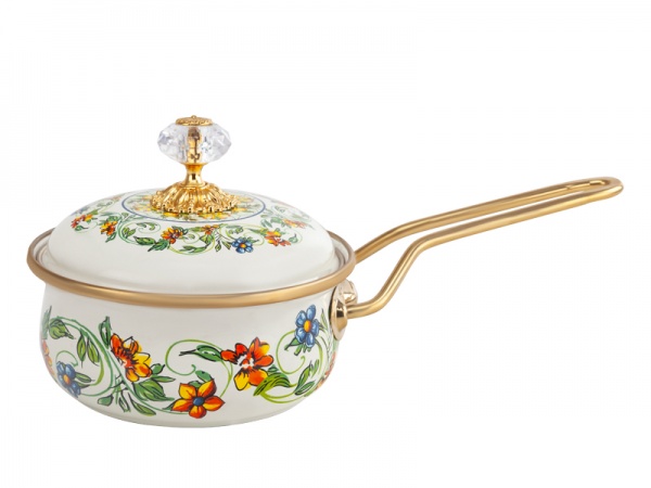 Ковш эмалированный Vitaly 0,9 л 763-023 Elmani