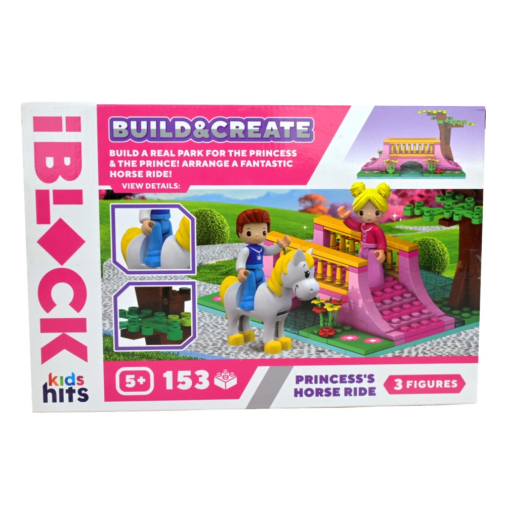 Конструктор Shantou Kids hits IBLOCK JUNIOR 153 дет. KH08/007/4