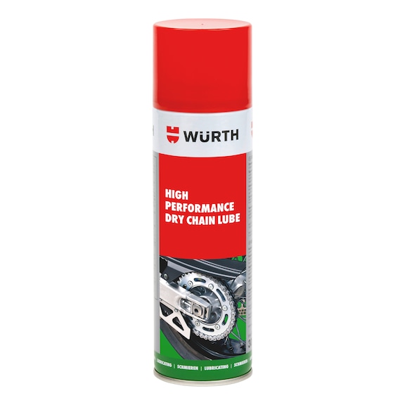 Мастило WURTH для ланцюга мотоцикла DRY CHAIN LUBE 150 мл