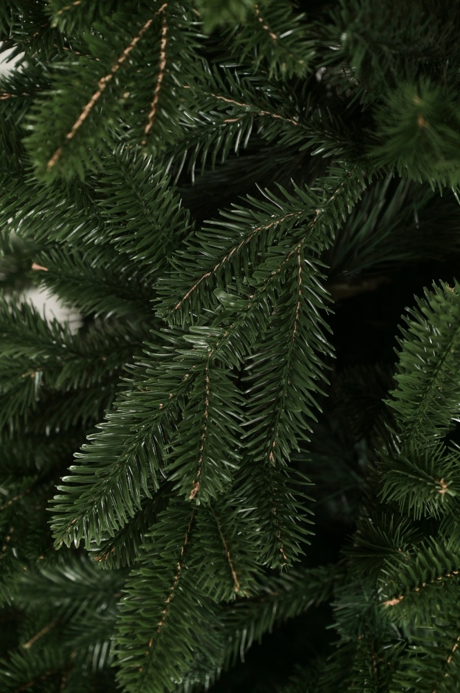 Штучна ялинкаПолтавська РЕ + ПВХ 2,2м, 0459 темно-зелений