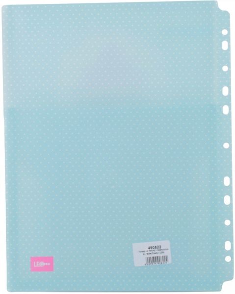 Папка-конверт на липучці з перфорацією А4 Sweet Dreams L6204 LEO