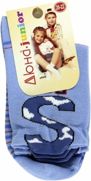 Шкарпетки дитячі Duna 5В 400 р.20–22 блакитний 