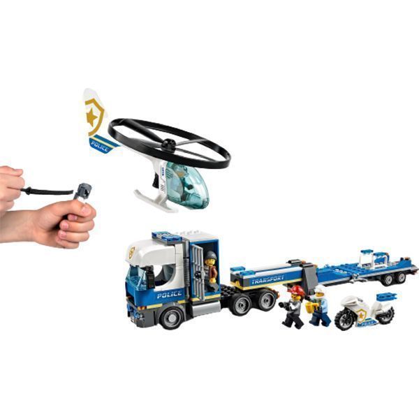 Конструктор LEGO City Перевозки полицейского вертолета 60244