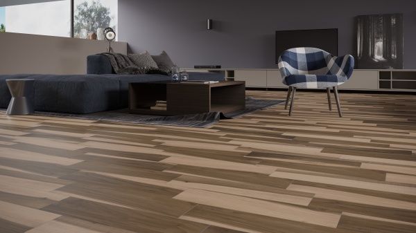 Плитка Golden Tile Grusha коричневий G2719S 15х90 