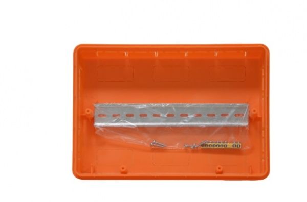 Щит пластиковий з кришкою Литмаш 12 модулів ЩРП12В
