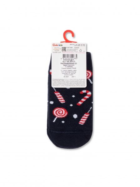 Носки детские Conte-Kids New Year 521 19С-87СП р.11-12 темно-синий 