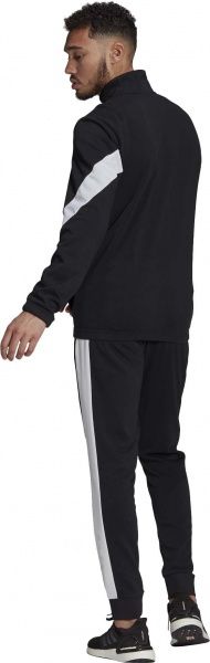 Спортивний костюм Adidas M COTTON TS GM3826 р. 2XL чорно-білий