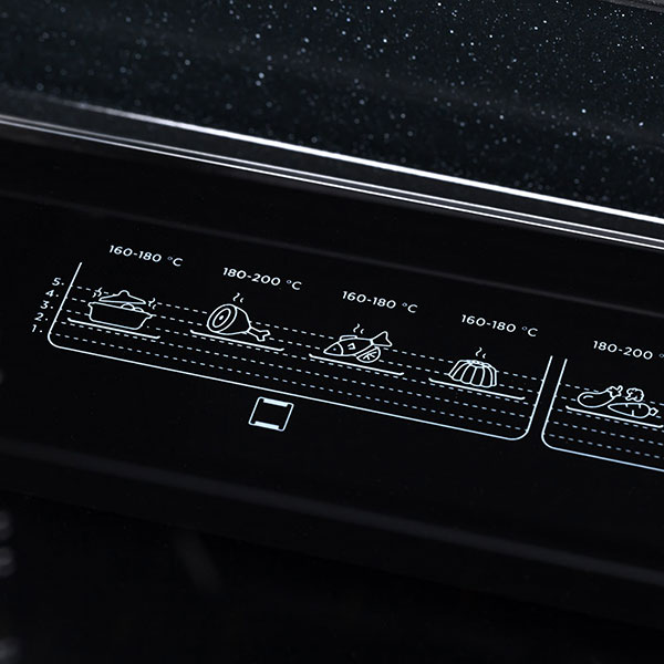 Духовой шкаф Pyramida F 60 M GBL