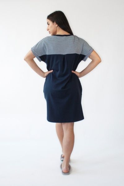 Сукня Flis clothes р. S біло-синій 