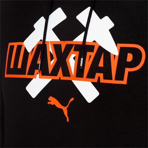 Джемпер Puma FCSD FtblCore Hoody 76412302 р. M черный