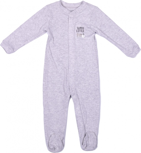 Человечек для мальчика Фламинго ясельный 382-1020 р.68 серый 