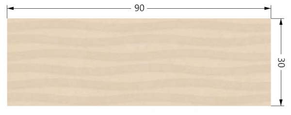 Плитка TABRIZ TILE Aten Beige Relief 30x90 