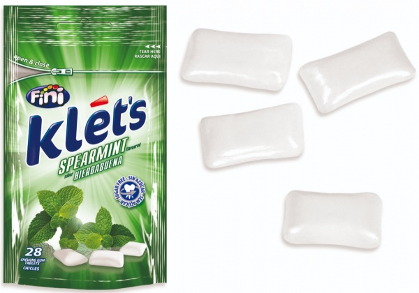 Жевательная резинка Fini Klets Мята (8410525206337) 