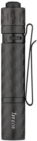 Фонарь Olight I3T EOS CF. Carbon Fiber черный