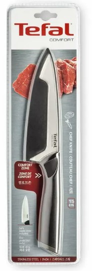 Ніж Tefal шеф-кухаря з чохлом Comfort 15 см K2213144