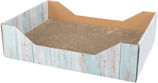 Царапка-кровать Trixie для кошек с кошачьей мятой картон вид дерева 45x12x33 cм (48013)