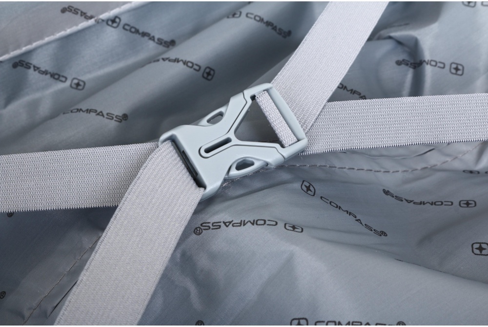 Чемодан Compass №LS080609 S 40 л капучино 50x35x23 см