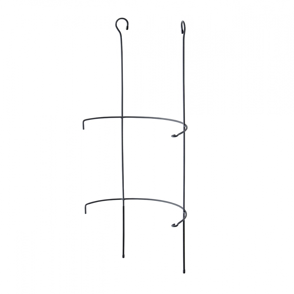 Опора для растений Vitan Роза полукруглая 300х700 графит