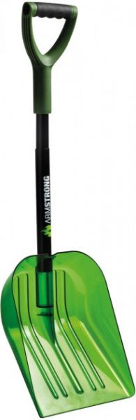 Лопата для снігу складана Plastkon Armstrong AUTO лайм