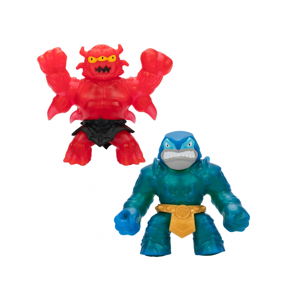 Игрушка-антистресс GooJitZu Траш и Редбек (Стретч Страйкерс) 123650