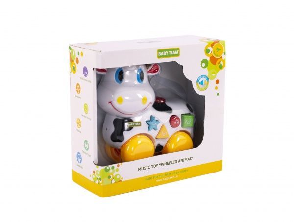 Іграшка музична Baby Team Тваринка-каталка 8641