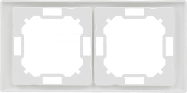 Рамка двухместная Simon Basic Neos универсальная белый BMRC2/11