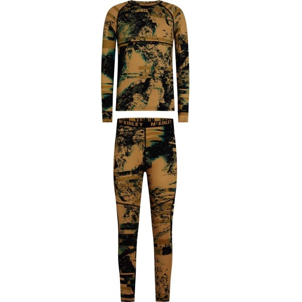 Комплект термобілизни McKinley SET Dustin/Dylan jrs 294551-903915 р.152 оливковий