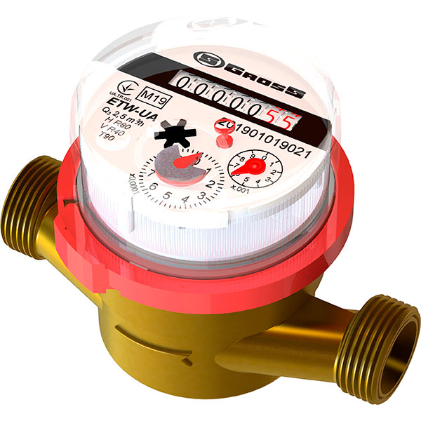 Счетчик горячей воды Gross ETW 15/110-R80