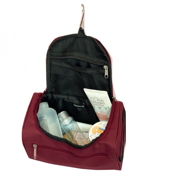 Органайзер Organize дорожній 24х14х15 см винний 