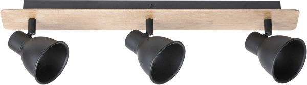 Спот Rabalux Mac 5904 3x35 Вт GU10 чорний/бук 