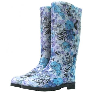 Сапоги резиновые Ситец синий 40 размер