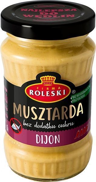 Гірчиця Roleski без цукру Діжонська 175 г (5901044016840)
