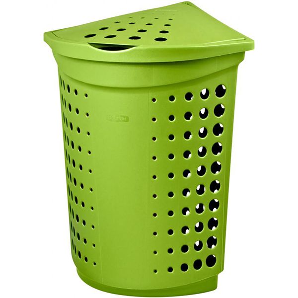 Корзина для белья угловая Curver Victor 40 л зеленая