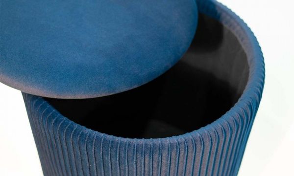 Пуф Томас 380х380х460 мм синій 