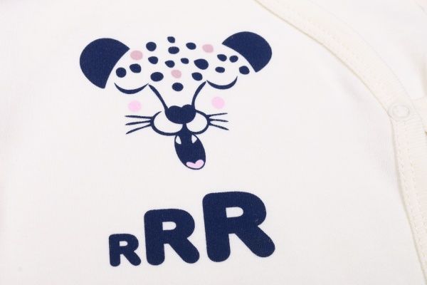 Боди детское для мальчика Baby Veres Leo косая застежка р.62 синий 