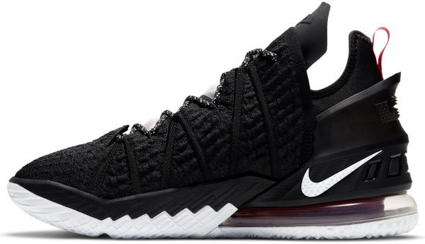 Кроссовки Nike LEBRON XVIII CQ9283-001 р.US 10 черно-белый